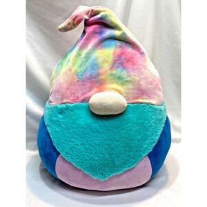Squishmallow Rayford the Gnome Plush Kellytoy Rainbow Stuffed Animal 20"